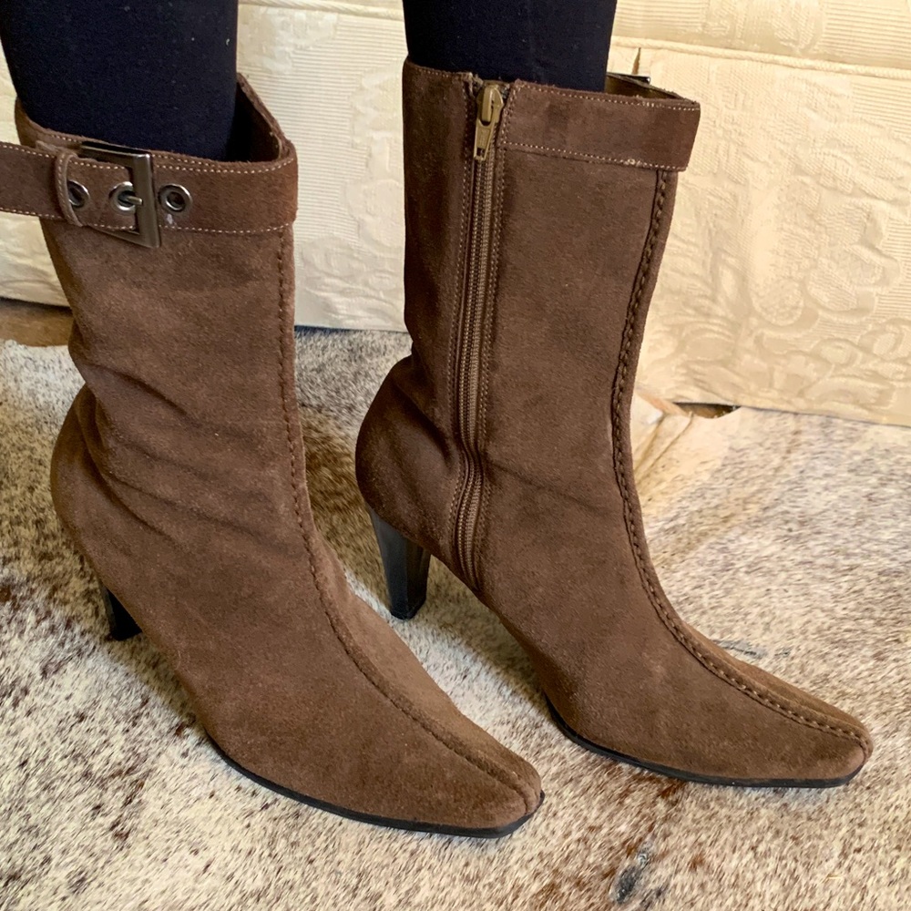 Mossimo Brown Suede Boots